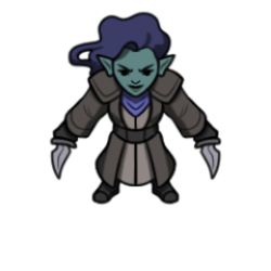 Water Genasi Rogue 1 by Fairbanks